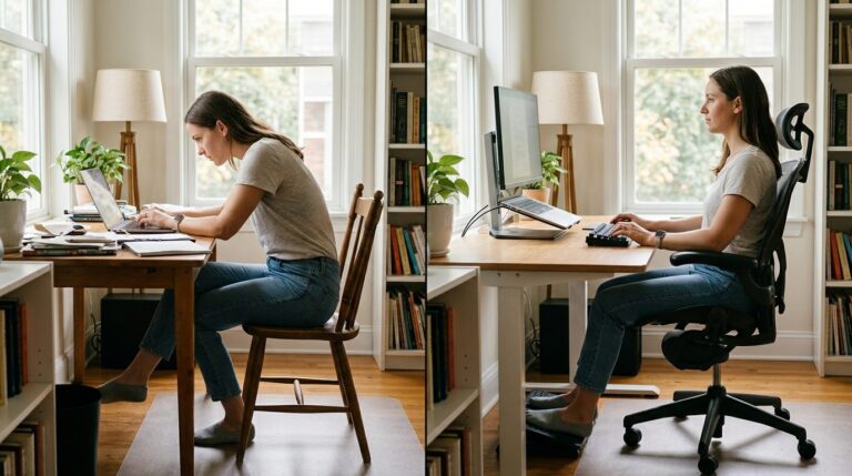 Dårlig kontorstol kontra ergonomisk korrekt stol – hvordan møbel-valg påvirker dit budget